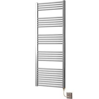 Chrome ladder style towel radiator