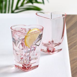 Heart shaped tumbler glass from Next