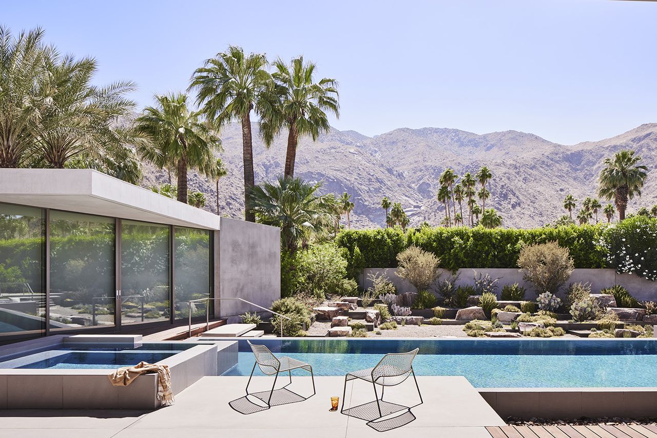 garden at Slot Canyon Residence