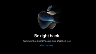 The Apple online store goes down ahead of the iPhone 15 reveal event