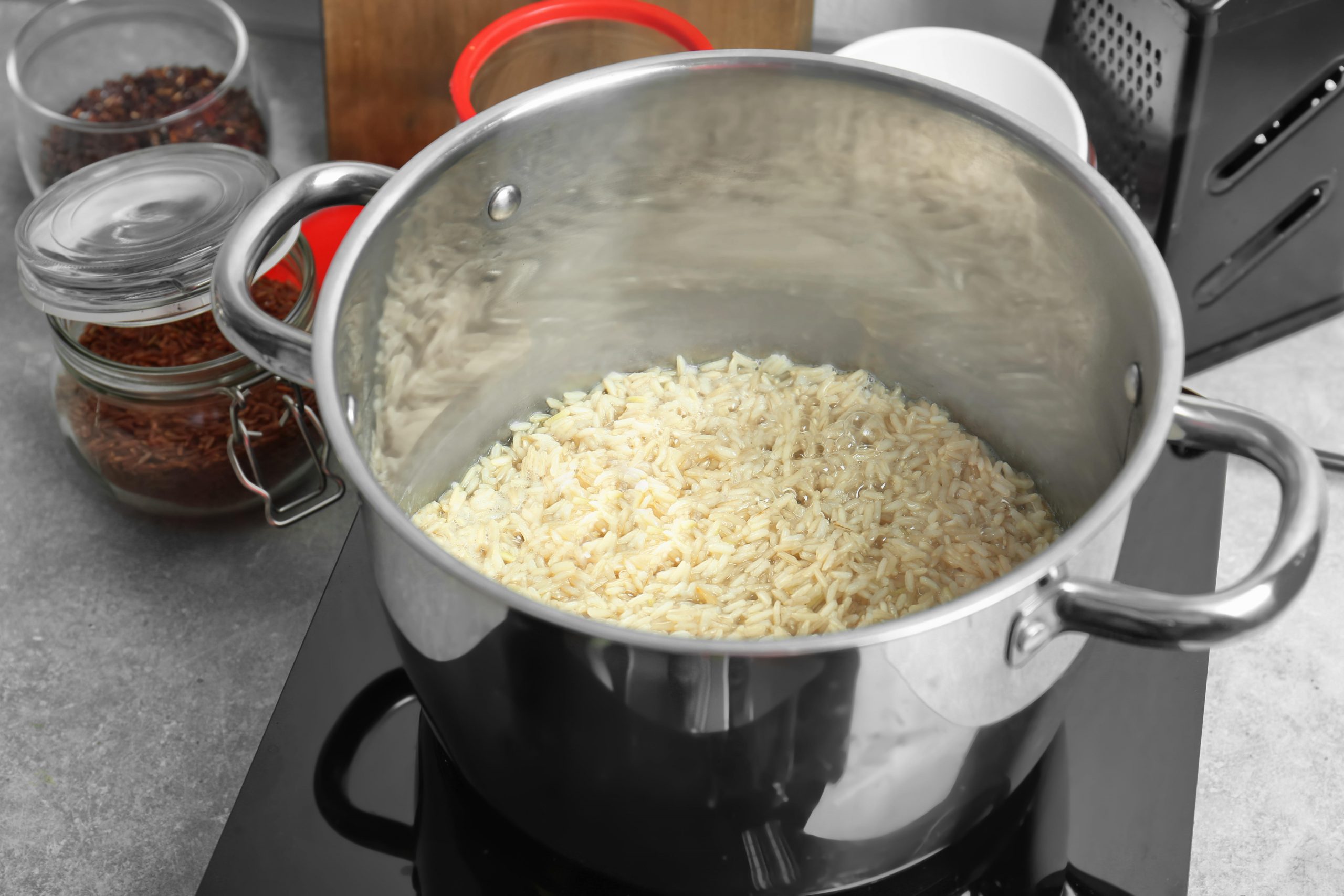 Steam boil rice фото 28