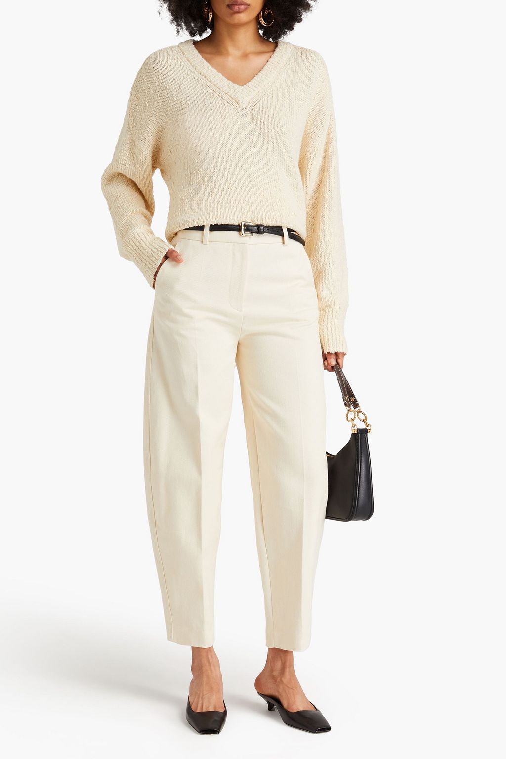 Oversized Wool-Blend Sweater