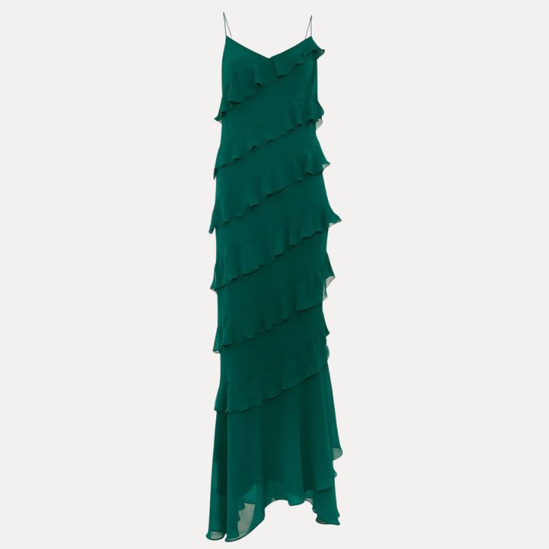 Keegan Ruffle Dress cut out 