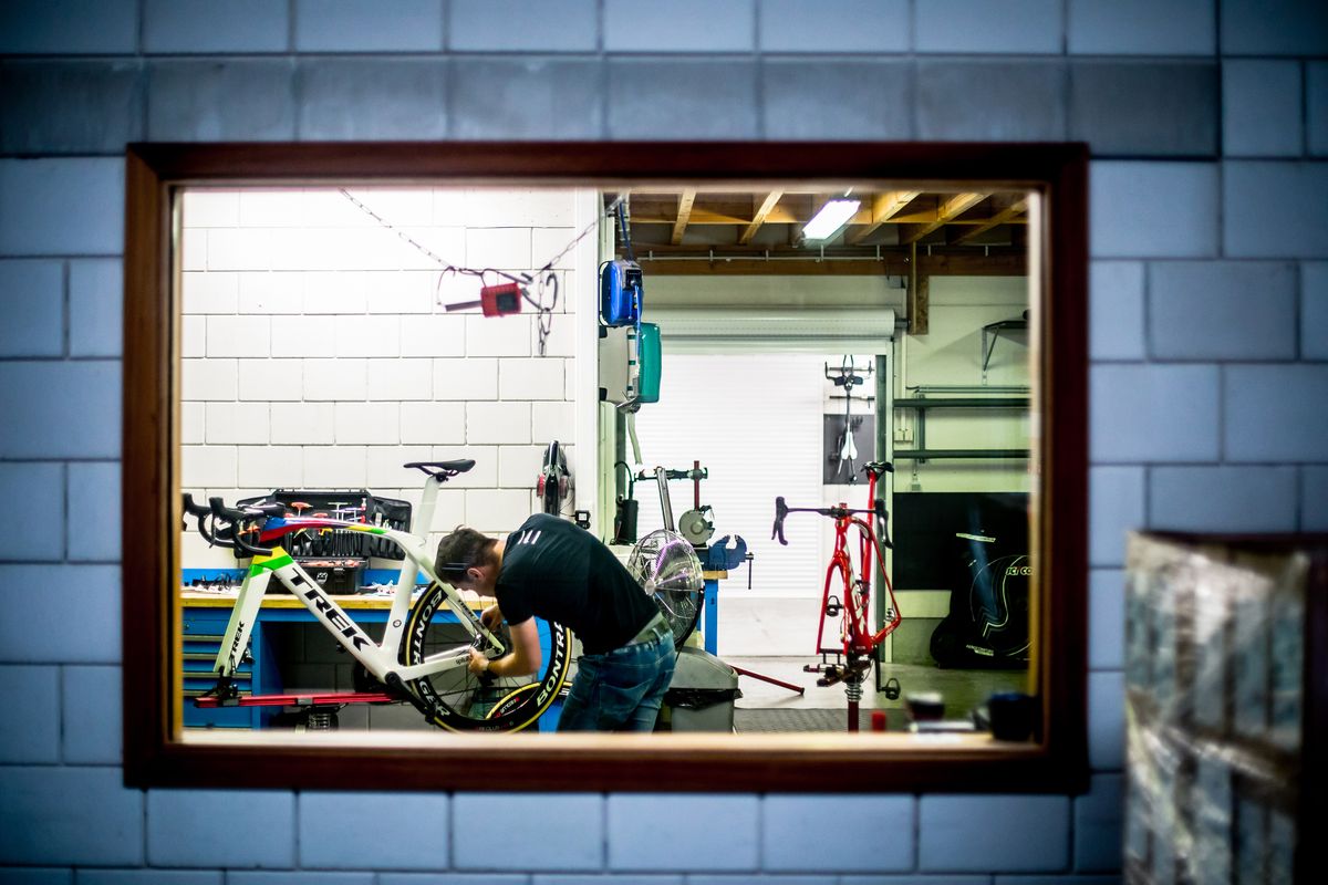 Mads Pedersen's World Champion Trek Madone