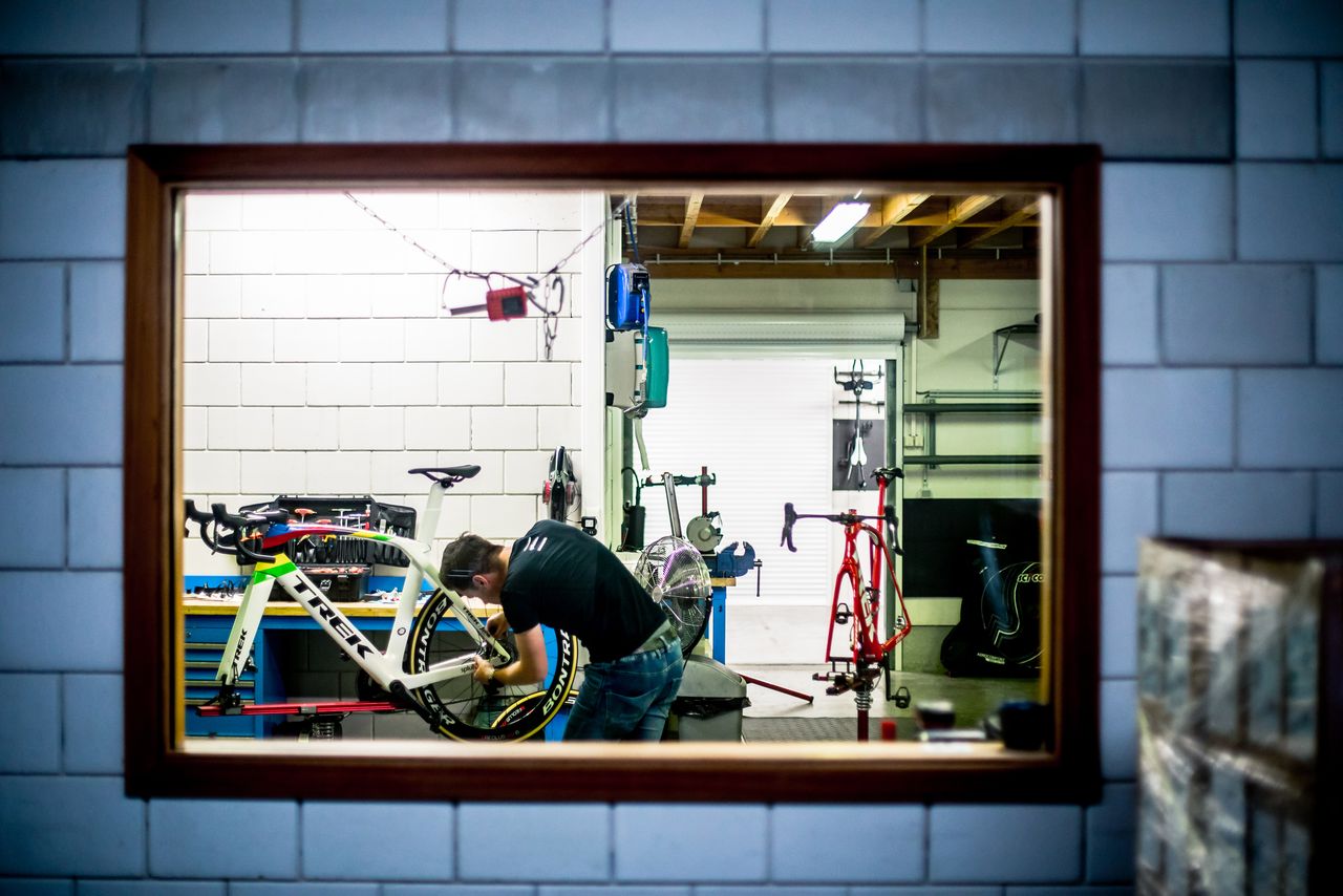 Mads Pedersen's World Champion Trek Madone
