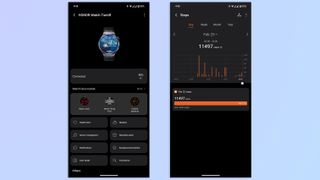 Screenshots showing the Honor Health app