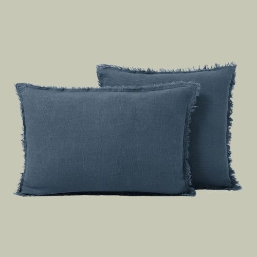LA REDOUTE INTERIEURS, Linange Pre-Washed Cushion Cover
