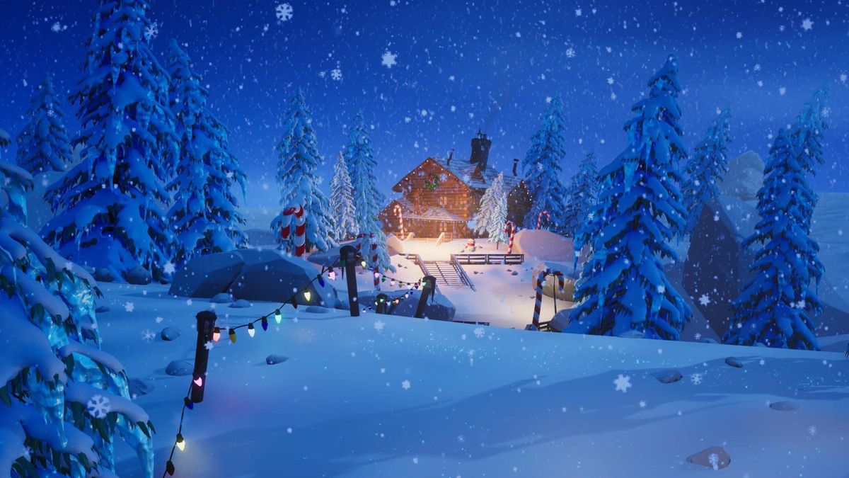 So in the first year that christmas rolled around for Fortnite