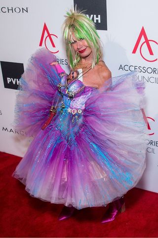 An image of Betsey Johnson who said one of the best fashion quotes