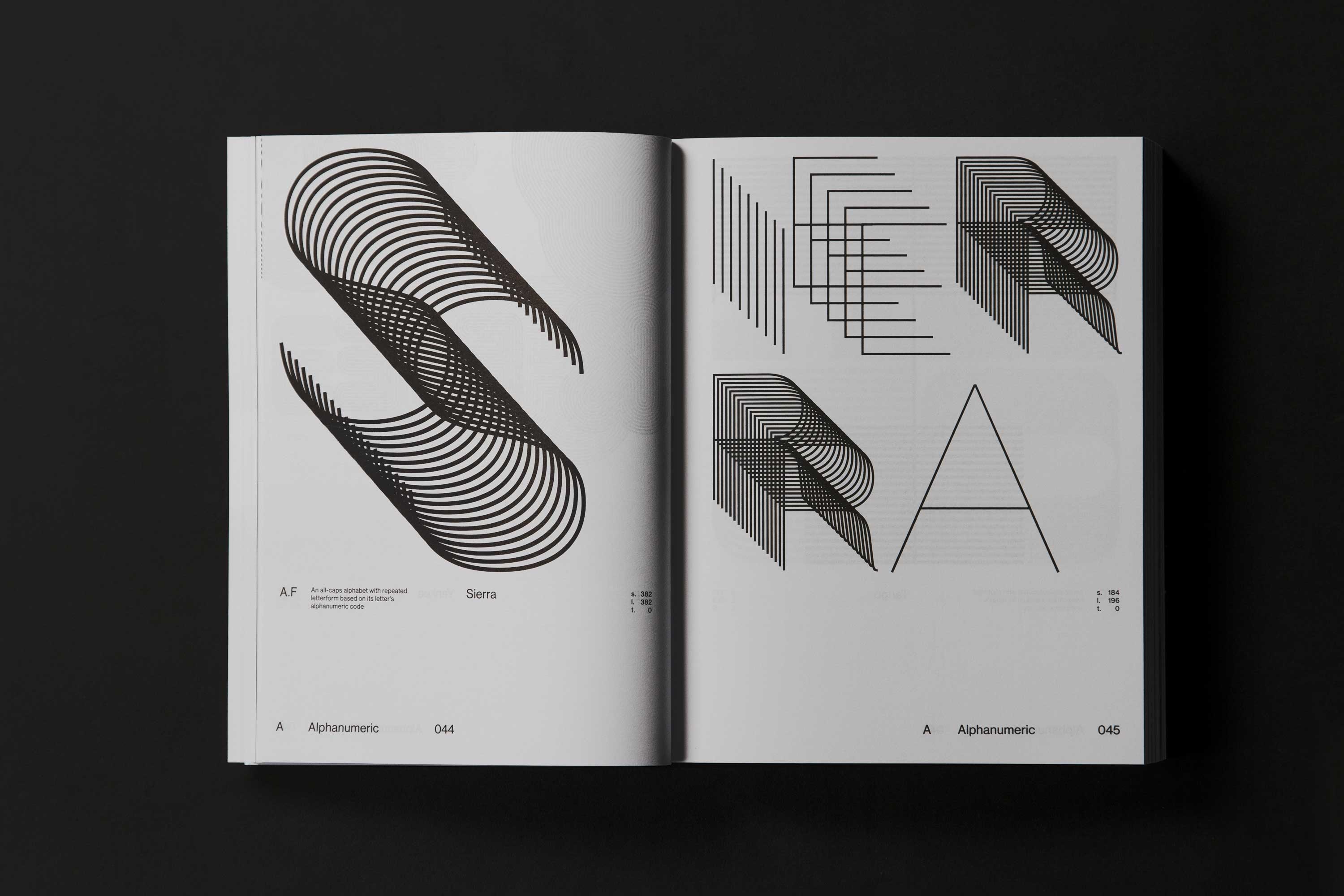 A spread from Alphabetical Playground, Nigel Cottier