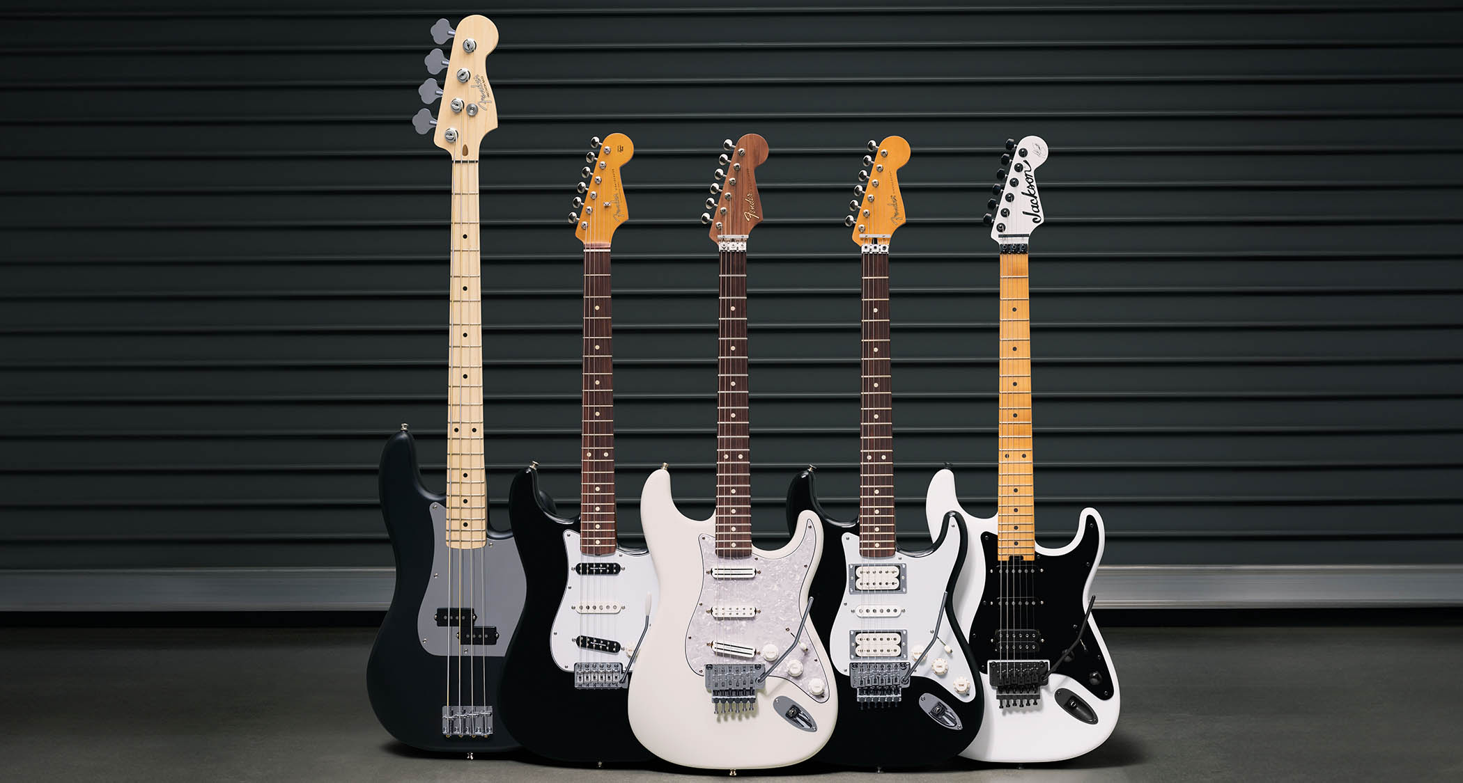 Fender and Jackson&#039;s Iron Maiden 50th Anniversary Collection: FMIC has unveiled a signature guitar and bass collection to celebrate 50 years of the British metal institution.