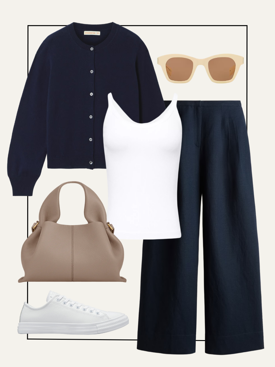 M&S, Agolde, H&M, Polene, Saint Laurent, Converse
