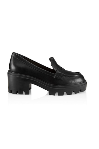 70s Fashion Trends 2023 | Schutz Viola Tractor Lug-Sole Loafers