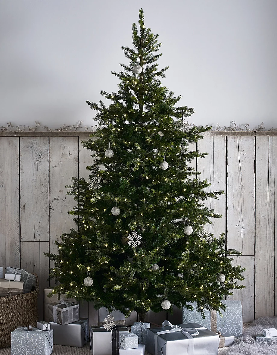 7.5ft Pre Lit Grand Spruce Christmas Tree | the White Company