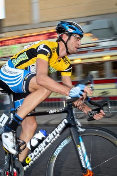Rory Sutherland (UnitedHealthcare) holding onto his yellow jersey through stage 2.