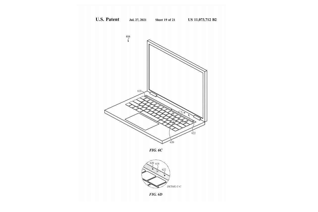 Apple patent MacBook Pro Touch ID