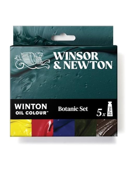 Winton Oil Color Paint Set, Botanical