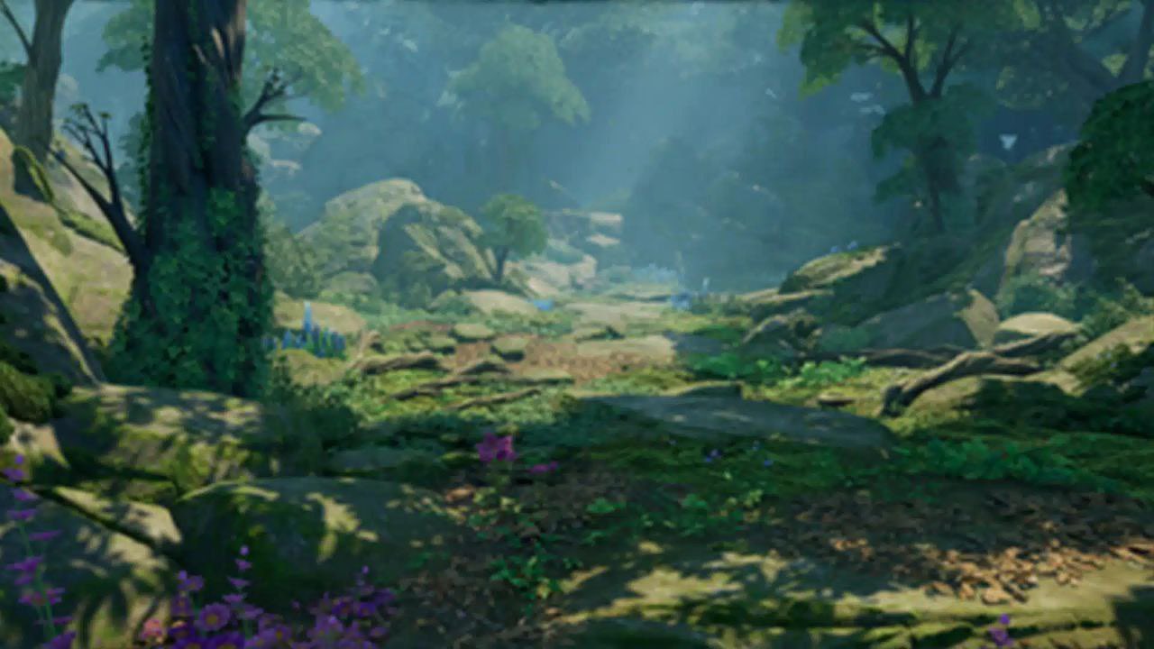 Image showcasing screenshots of Rare's cancelled Everwild