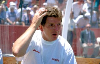 26 June 1994 - Fifa World Cup - Switzerland v Colombia - Switzerland Manager Roy Hodgson.