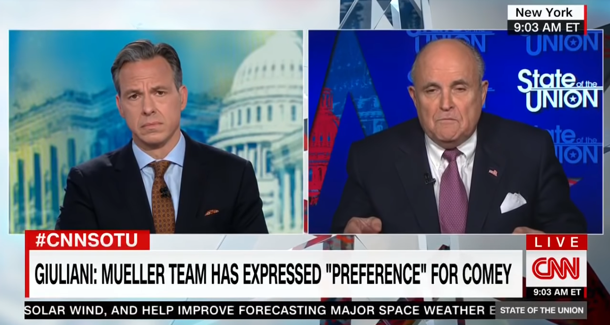 Rudy Giuliani on CNN