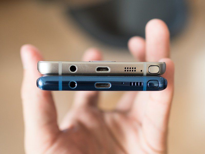 Samsung Galaxy Note 8 and Galaxy Note 5