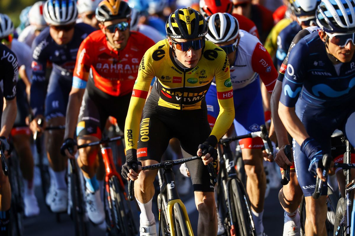 Tirreno Adriatico 2022 - 57th Edition - 4th stage Cascata delle Marmore - Bellante 202 km - 10/03/2022 - Jonas Vingegaard (DEN - Team Jumbo - Visma) - photo Luca Bettini/SprintCyclingAgency&Acirc;&copy;2022