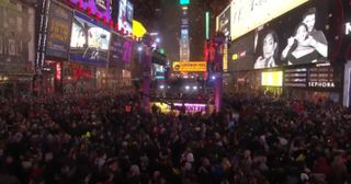 New Year's Eve celebration in NYC