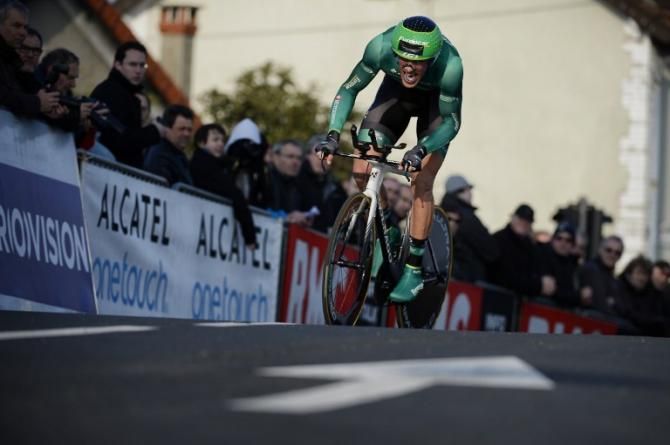 Damien Gaudin powers to the win by a slim second in Paris-Nice