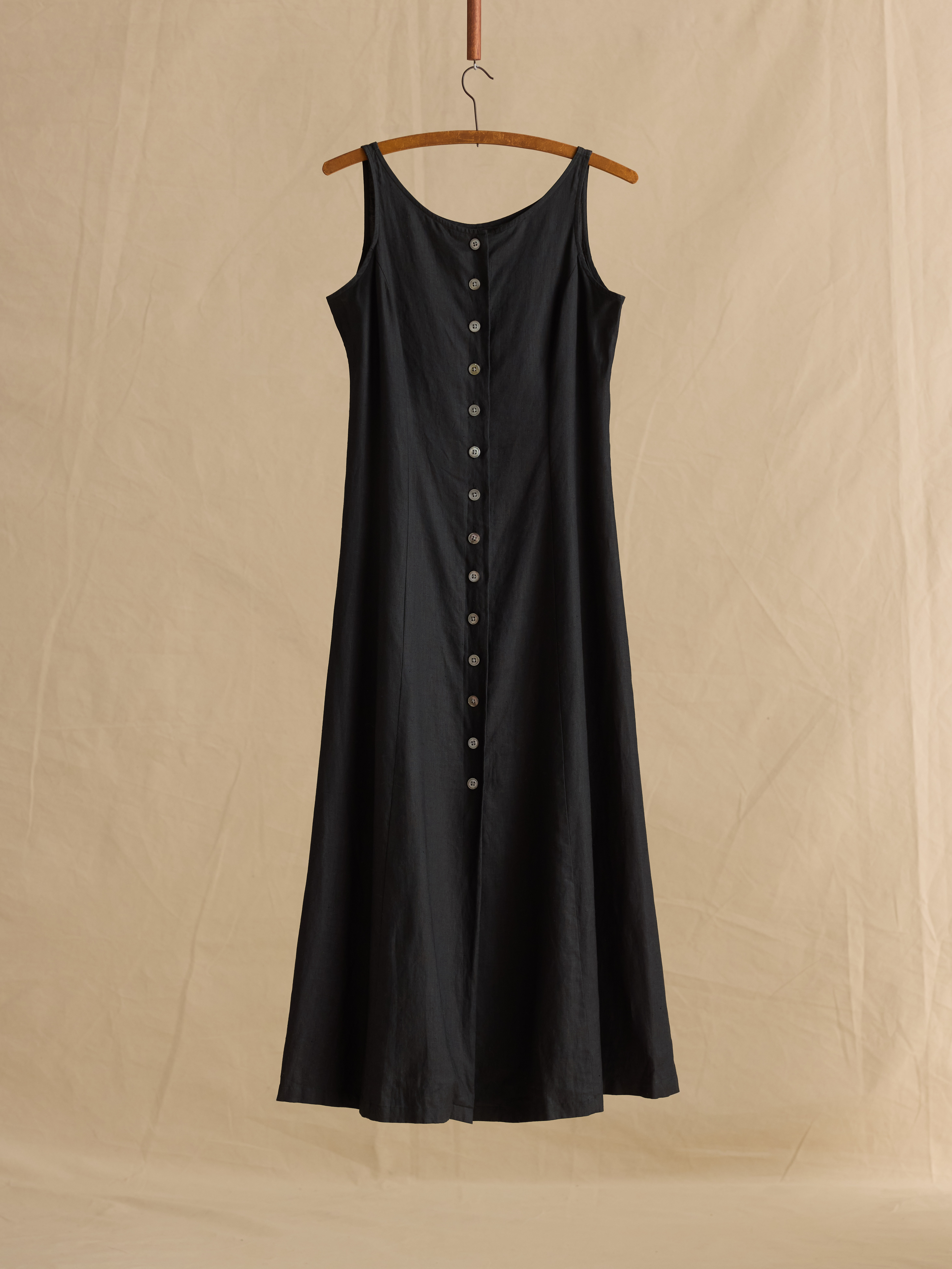 Banana Republic, Linen Button-Down Midi Dress