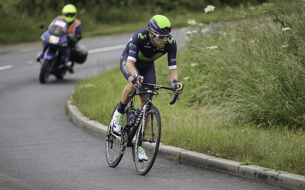Movistar's Alex Dowsett.