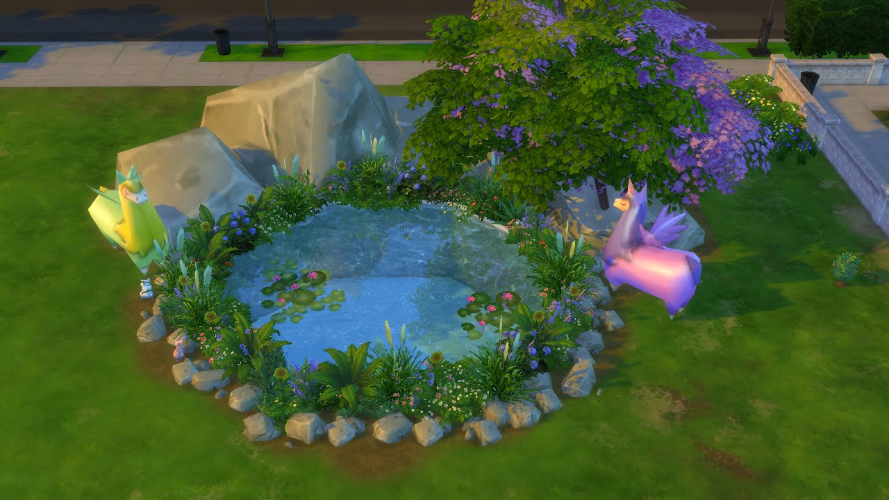 The Sims 4 Mod: Ponds to Build