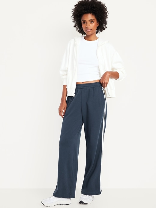 High-Waisted Socomfy Wide-Leg Sweatpants