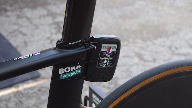 Teams will label up their Velon data transmitters for ease of location