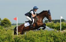 Danielle Dunn riding ZOCARLA BLH during Little Downham Horse Trials, at Ely Eventing Centre, Little Downham, Ely, Cambridgeshire, UK on 5th June 2015