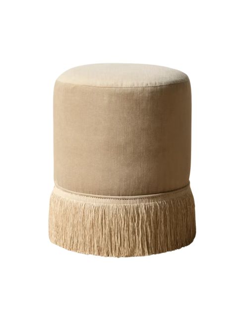 Vivi Stool - Luster Latte Velvet
