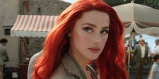 Amber Heard's red hair in Aquaman first look