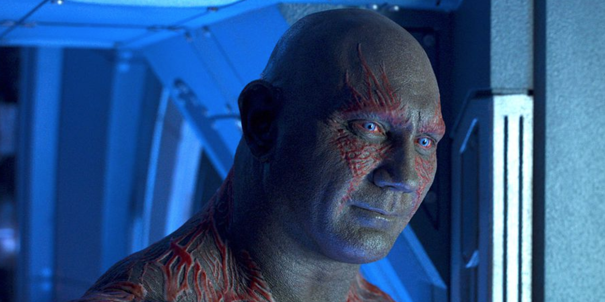 Dave Bautista in Guardians of the Galaxy