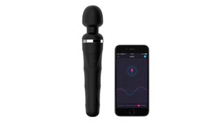 Lovense Domi 2 App Controlled Rechargeable Mini Wand Vibrator, one of the best wand vibrators tried and tested by woman&home