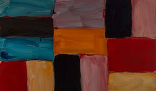 View of Wall 3, 2017 by Sean Scully - a multicoloured painting