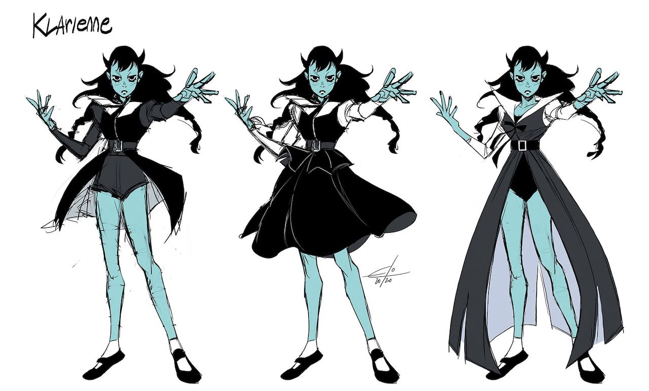 Teen Justice character designs by Eleonora Carlini