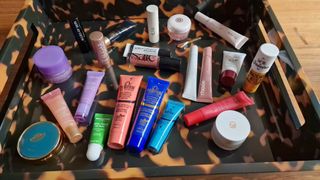 A number of the products we tested when reviewing the best lip balms