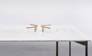 The ‘Dasta/Handle’ table is inspired by traditional cultural eating habits
