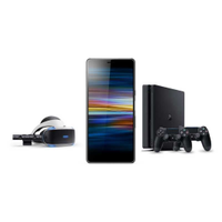 PS4 bundle with Sony Xperia 5 (with 125GB data) and Sony WF-1000XM3 headphones | now £46.00 per month and £9.99 upfront with Carphone Warehouse