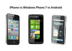 iOS vs Windows Phone 7 vs Android