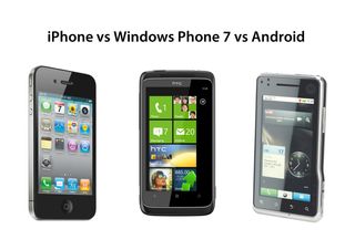 iOS vs Windows Phone 7 vs Android