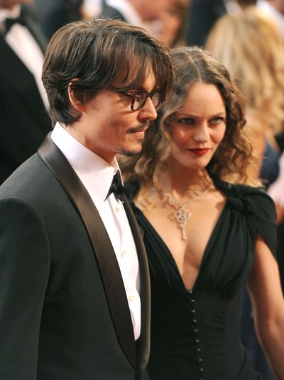 Johnny Depp and Vanessa Paradis