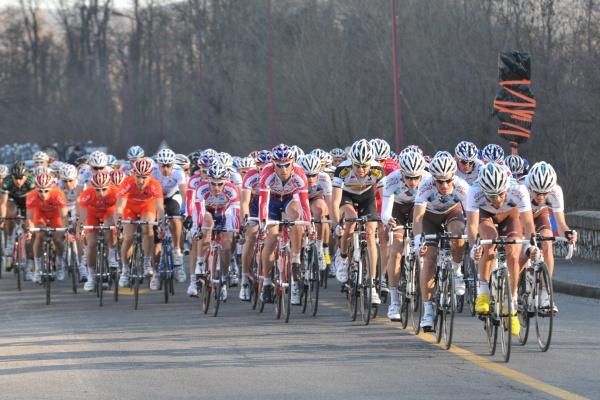 It was the job of AG2R La Mondiale to police the front of the race today.