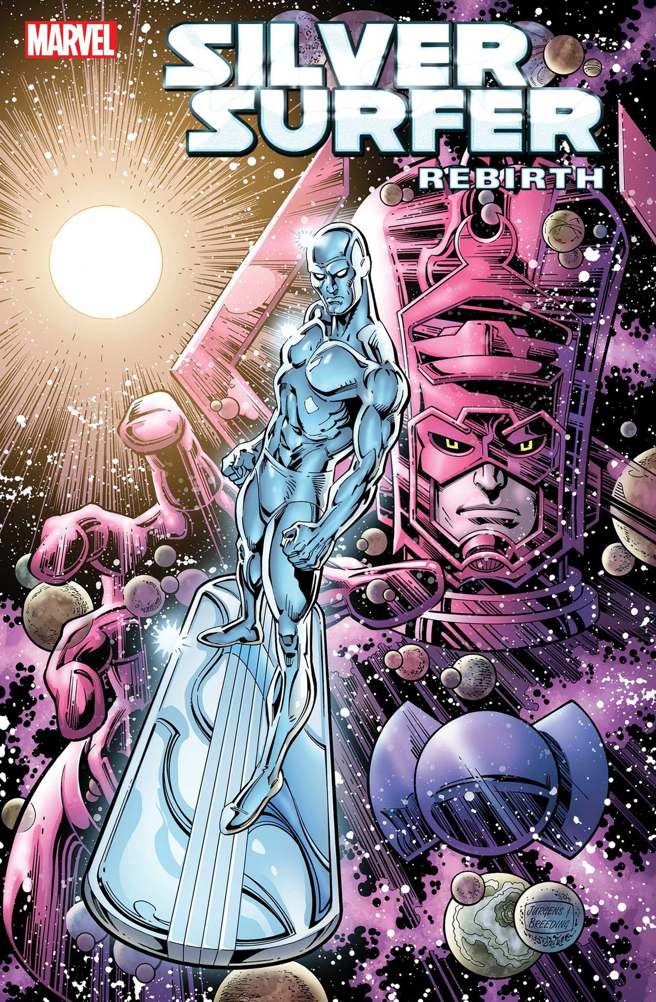 Silver Surfer: Rebirth #1 variant cover