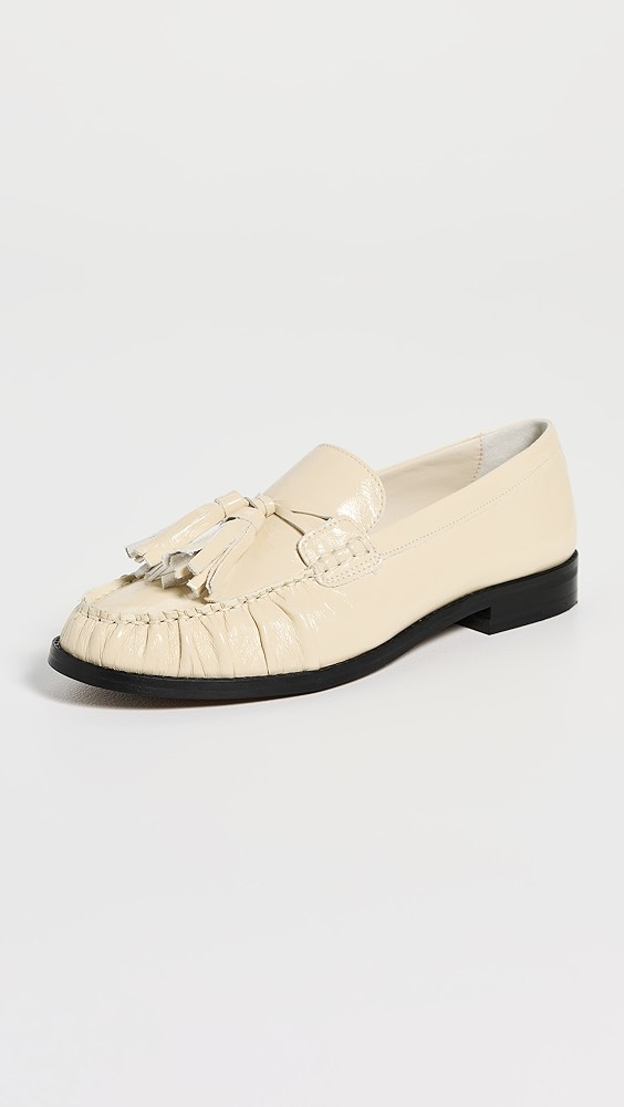 Alohas Marietta Onix Leather Loafers