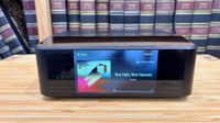 Bluesound Node Icon on wooden rack